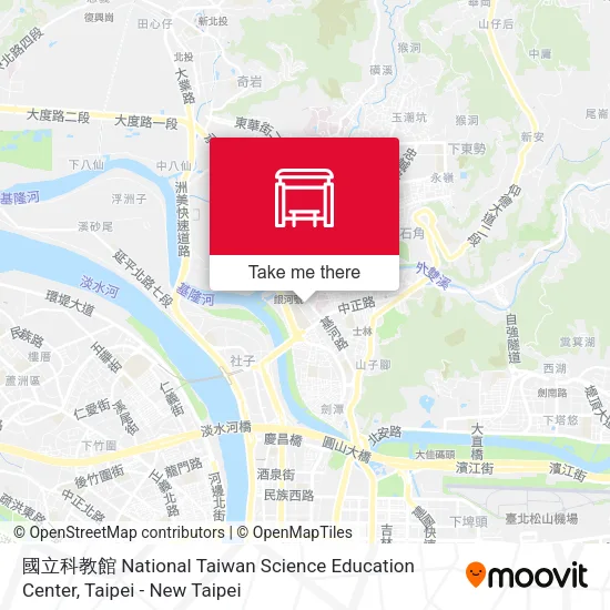 國立科教館 National Taiwan Science Education Center地圖