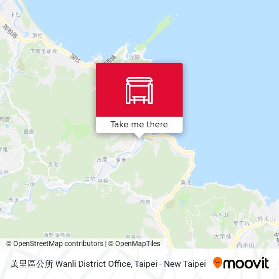 萬里區公所 Wanli District Office map