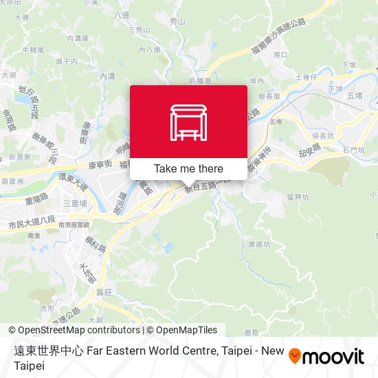 遠東世界中心 Far Eastern World Centre map