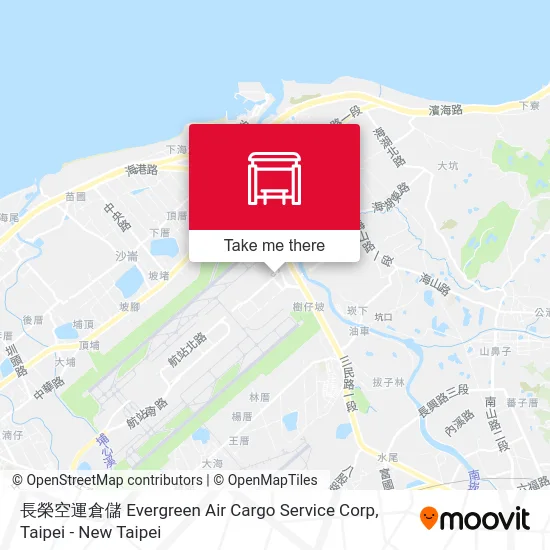 長榮空運倉儲 Evergreen Air Cargo Service Corp map