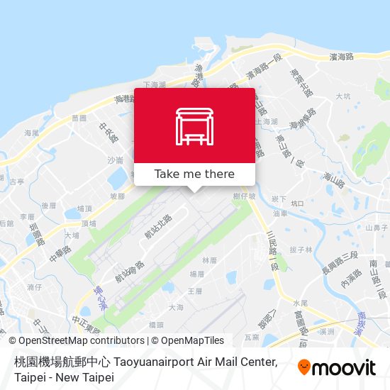 桃園機場航郵中心 Taoyuanairport Air Mail Center地圖