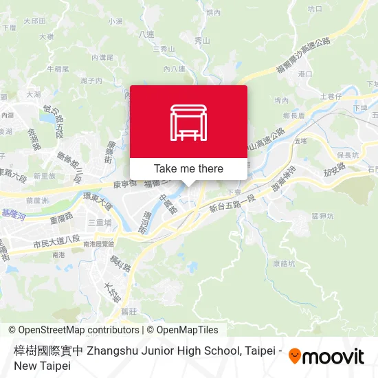 樟樹國際實中 Zhangshu Junior High School map
