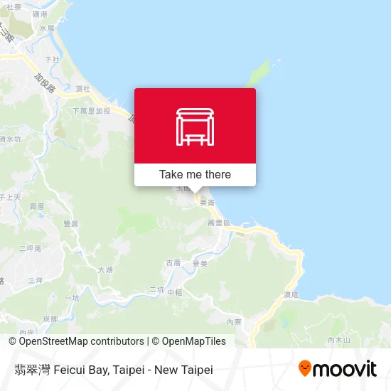 翡翠灣 Feicui Bay地圖