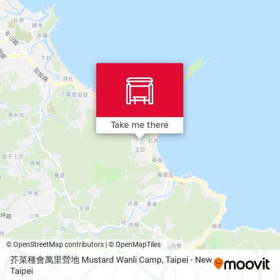 芥菜種會萬里營地 Mustard Wanli Camp map