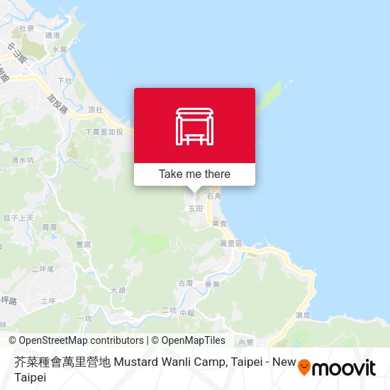 芥菜種會萬里營地 Mustard Wanli Camp地圖