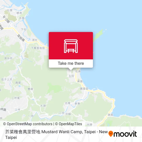 芥菜種會萬里營地 Mustard Wanli Camp map