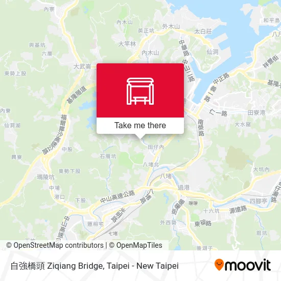 自強橋頭 Ziqiang Bridge map