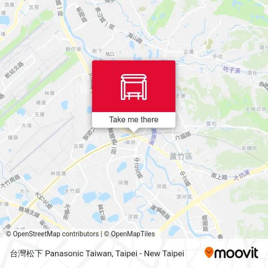 台灣松下 Panasonic Taiwan map