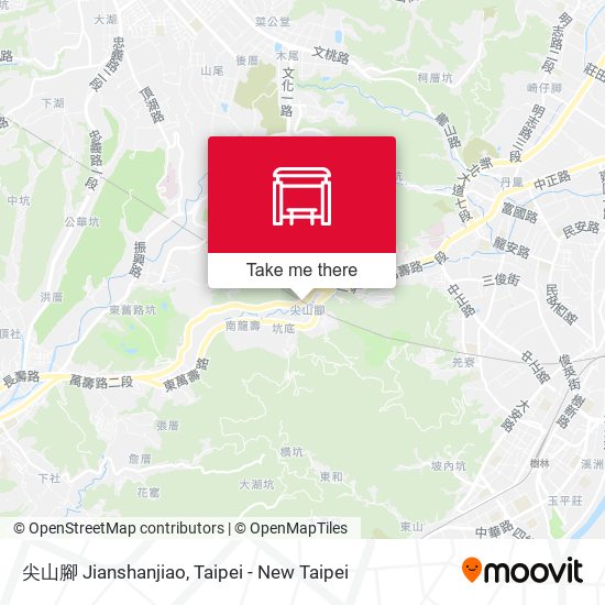 尖山腳 Jianshanjiao map