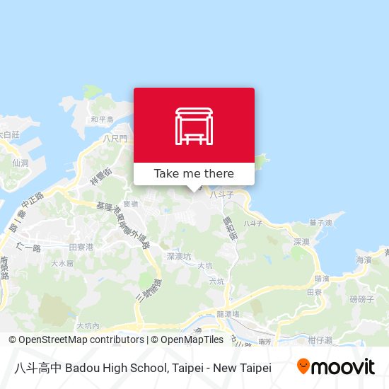 八斗高中 Badou High School map