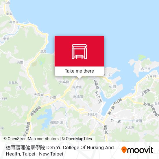 德育護理健康學院 Deh Yu College Of Nursing And Health map