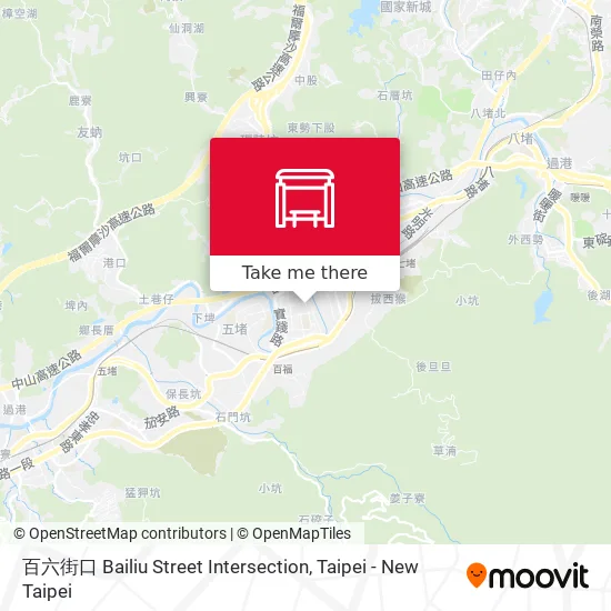 百六街口 Bailiu Street Intersection地圖
