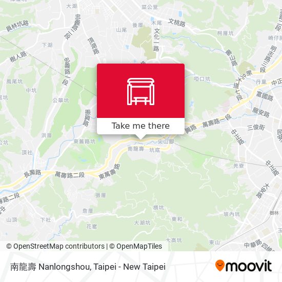 南龍壽 Nanlongshou map