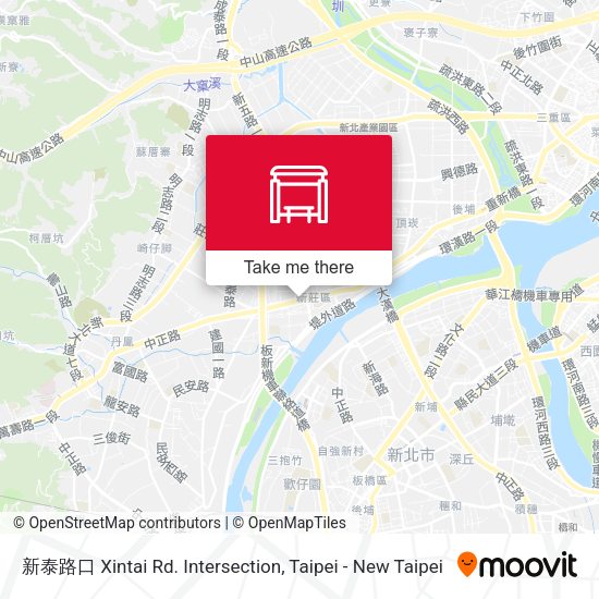 新泰路口 Xintai Rd. Intersection地圖