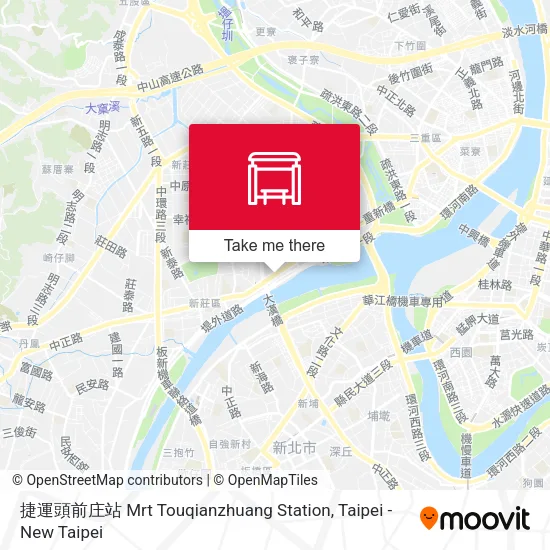 捷運頭前庄站 Mrt Touqianzhuang Station地圖