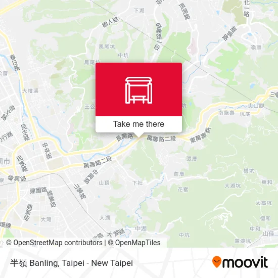 半嶺 Banling map