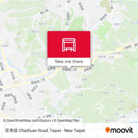 茶專路 Chazhuan Road地圖