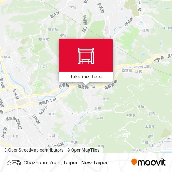 茶專路 Chazhuan Road map