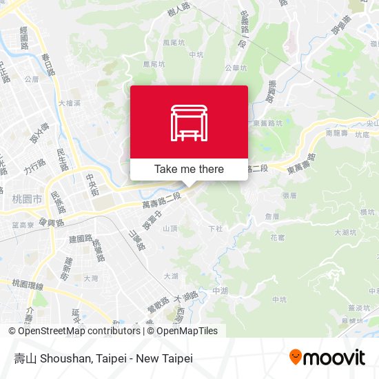 壽山 Shoushan map