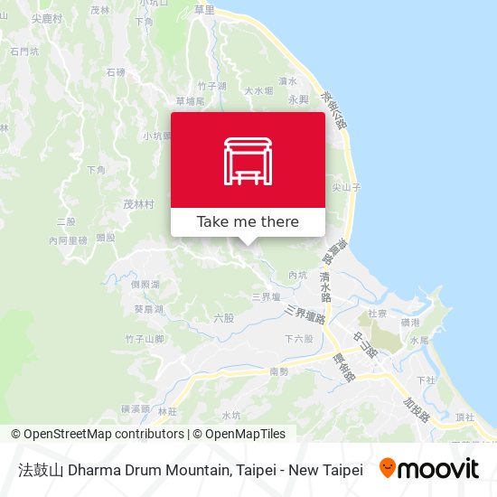 法鼓山 Dharma Drum Mountain地圖