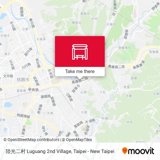 陸光二村 Luguang 2nd Village map