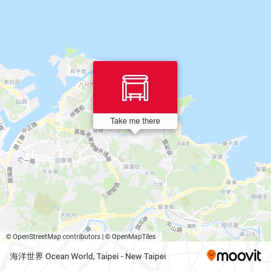 海洋世界 Ocean World map