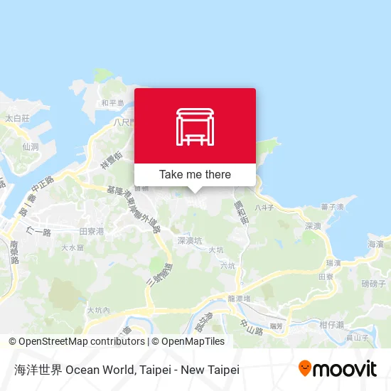 海洋世界 Ocean World map