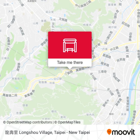 龍壽里 Longshou Village map