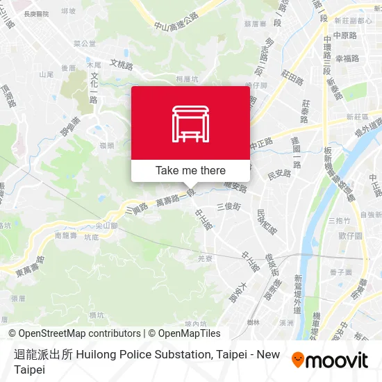 迴龍派出所 Huilong Police Substation map