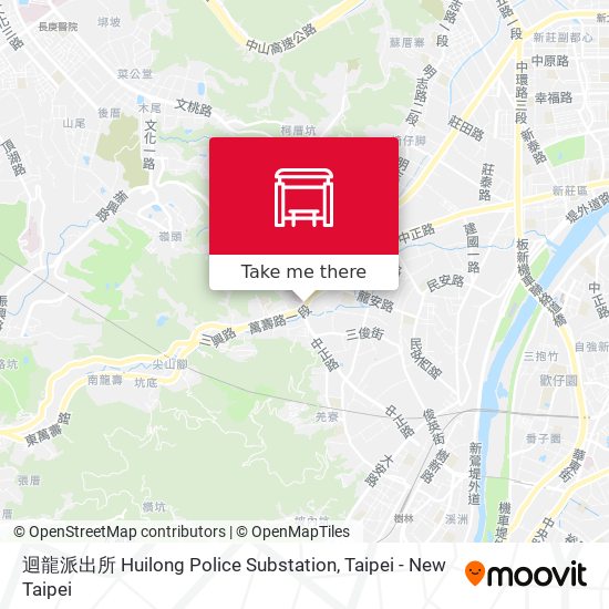 迴龍派出所 Huilong Police Substation map