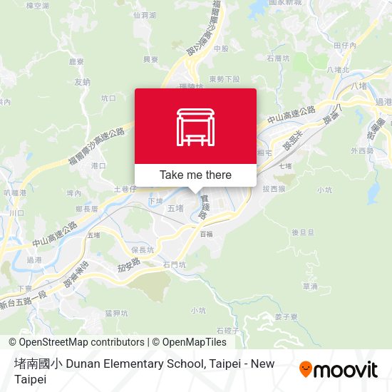 堵南國小 Dunan Elementary School map