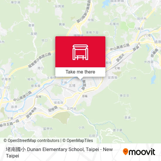 堵南國小 Dunan Elementary School map