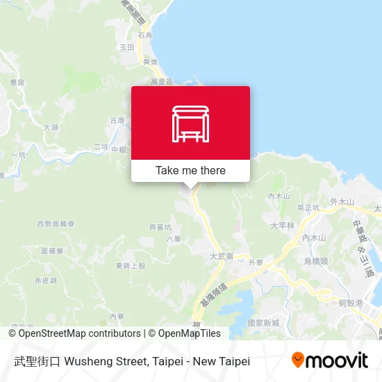 武聖街口 Wusheng Street map