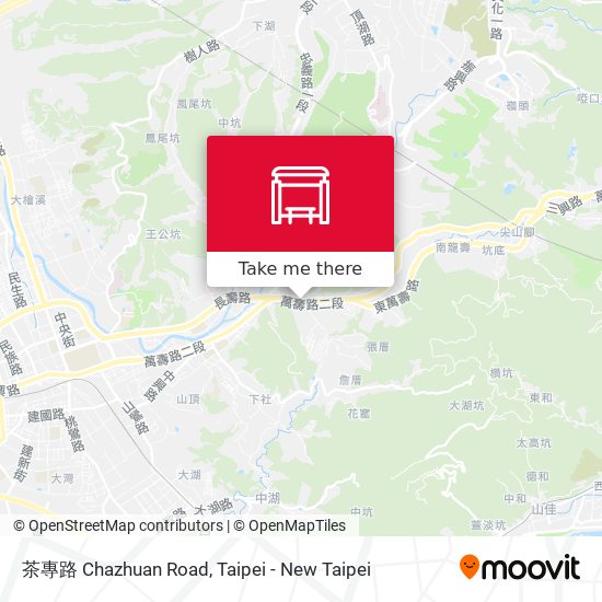 茶專路 Chazhuan Road map