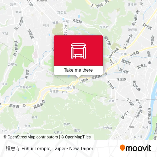 福惠寺 Fuhui Temple map