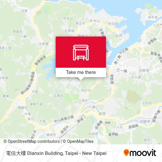 電信大樓 Dianxin Building map