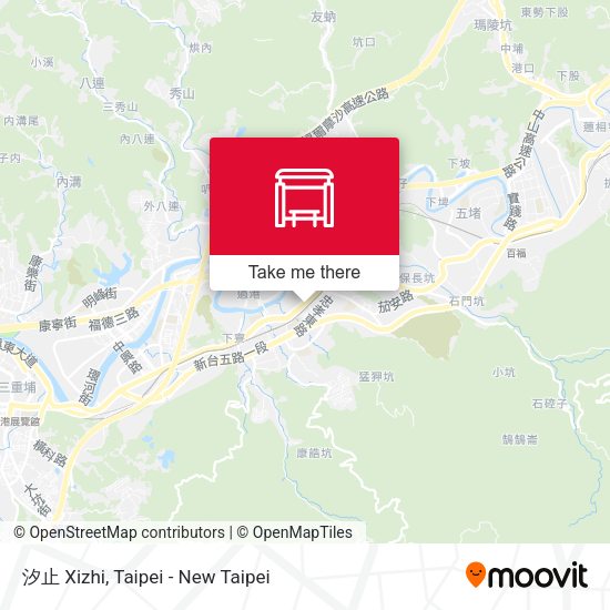 汐止 Xizhi地圖