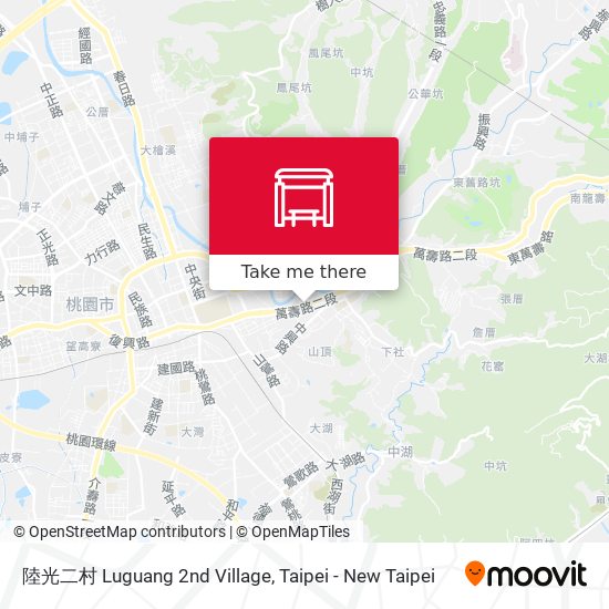 陸光二村 Luguang 2nd Village map