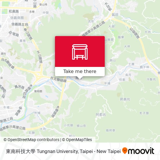 東南科技大學 Tungnan University地圖