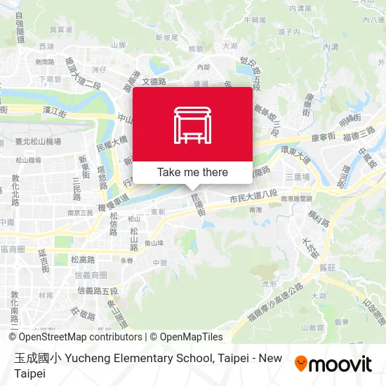 玉成國小 Yucheng Elementary School map
