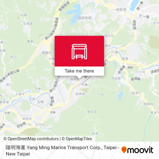 陽明海運 Yang Ming Marine Transport Corp. map