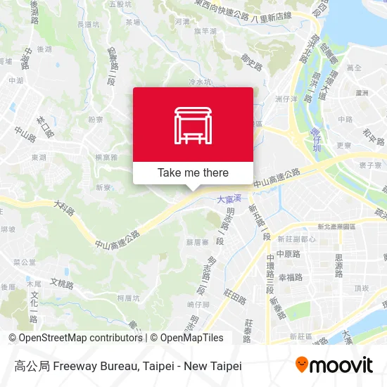 高公局 Freeway Bureau map