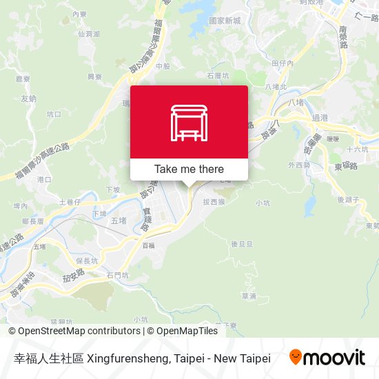 幸福人生社區 Xingfurensheng map