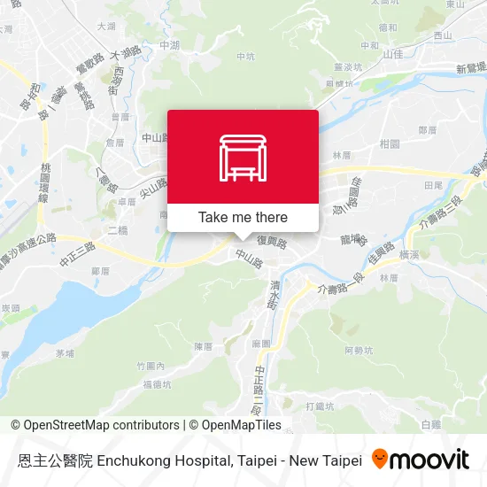 恩主公醫院 Enchukong Hospital map