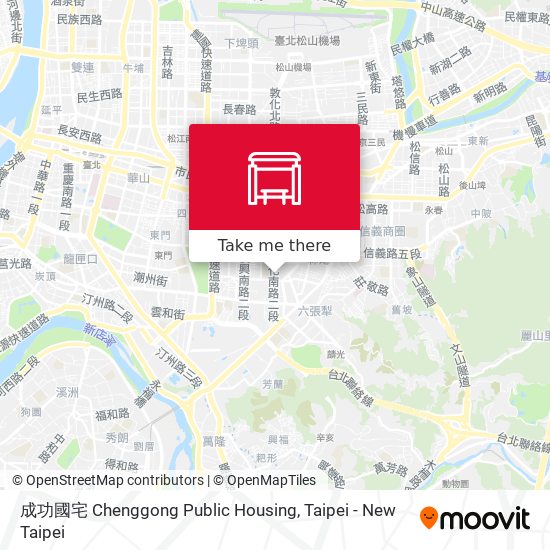 成功國宅 Chenggong Public Housing地圖