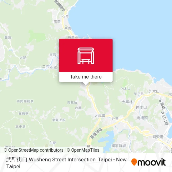 武聖街口 Wusheng Street Intersection map