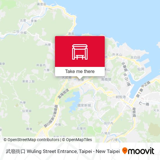 武嶺街口 Wuling Street Entrance map