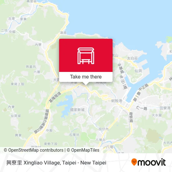 興寮里 Xingliao Village map