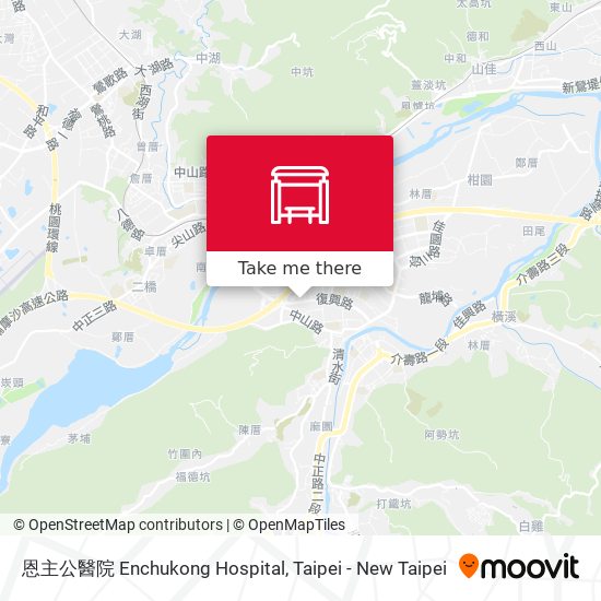 恩主公醫院 Enchukong Hospital map