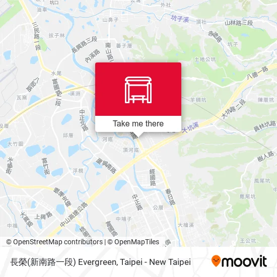 長榮(新南路一段) Evergreen map